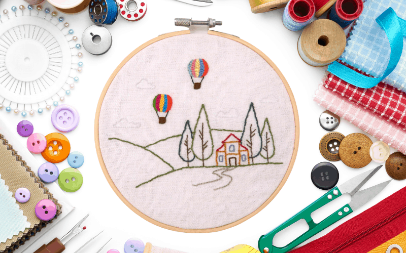 How To Make Your Own Embroidery Pattern (Even if you can't Draw