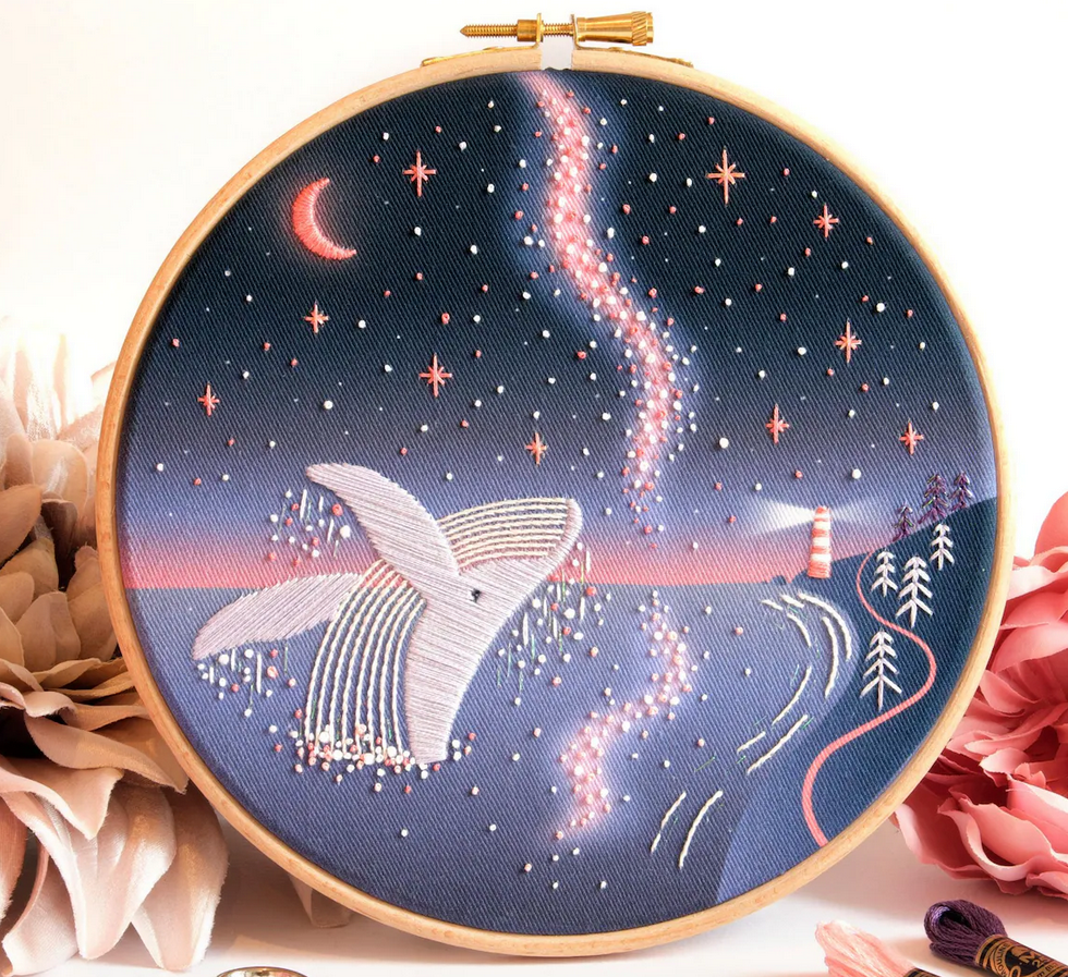 Milky Way Embroidery Kit